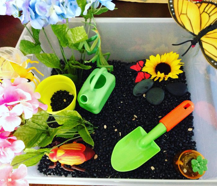 Gardening Sensory Bin