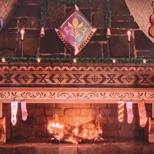 Feeling Cozy With This Arendelle Castle Fireplace From Disney+
