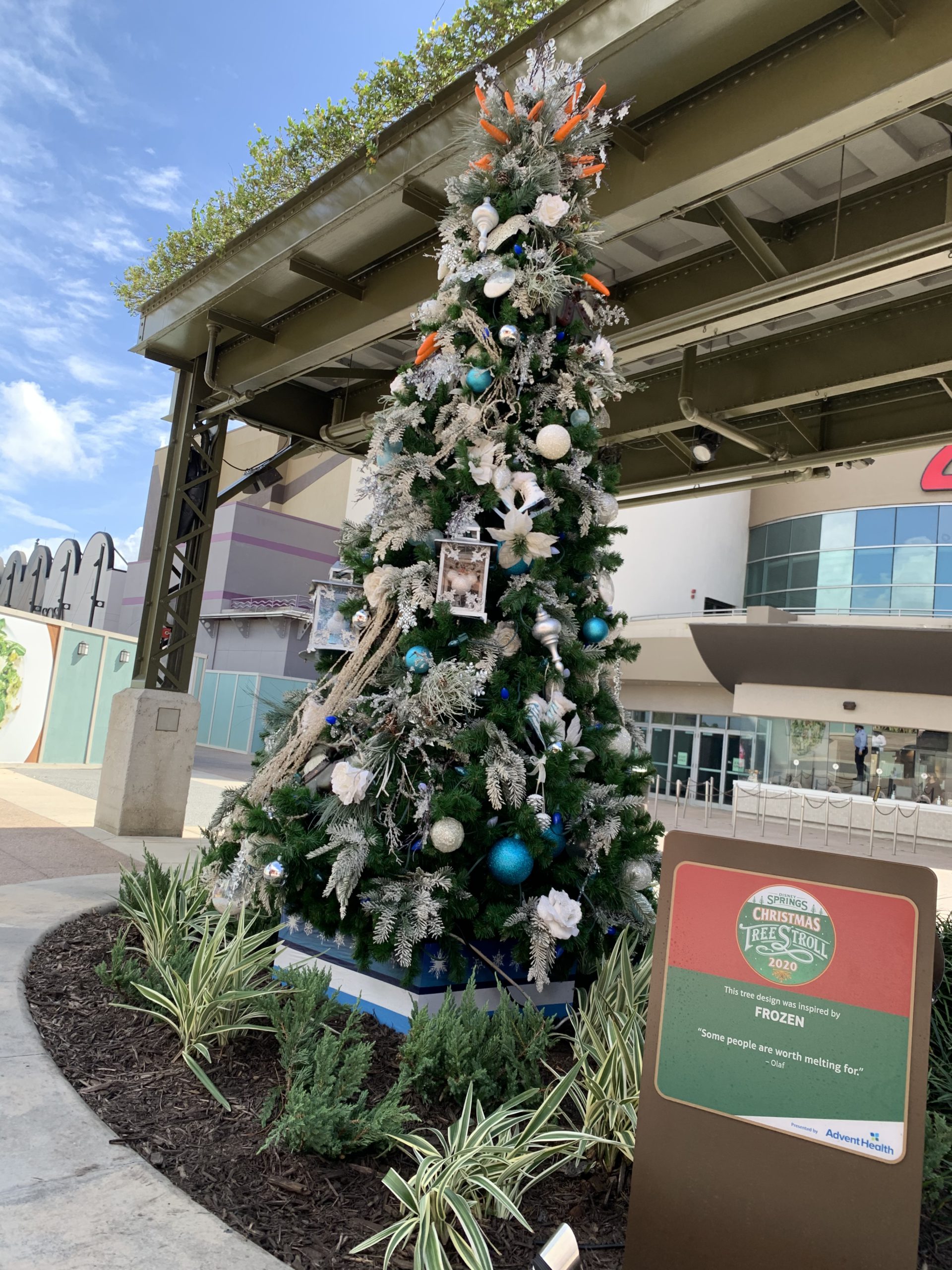 Disney Springs Christmas Tree Stroll Preview