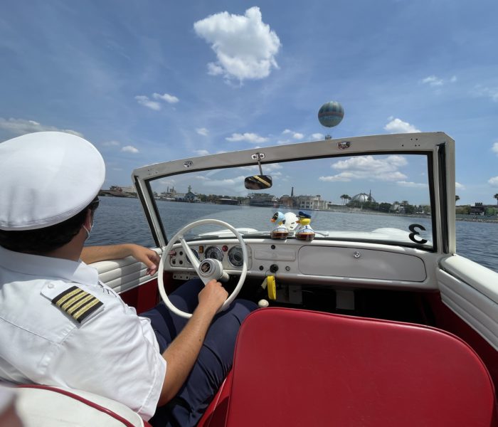 Exploring Disney Springs In An Amphicar