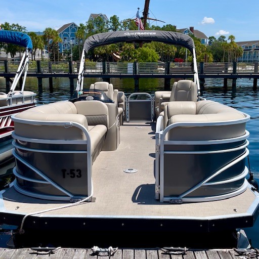 Renting A Pontoon Boat At Walt Disney World